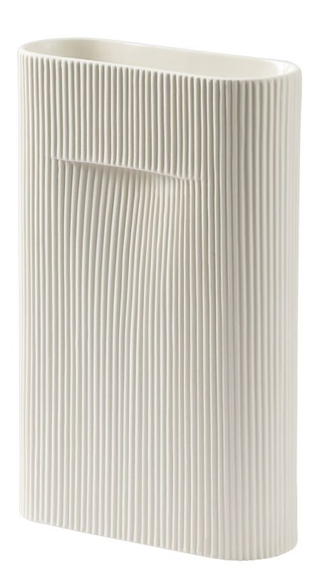 Ridge Vase H35 Off White Muuto